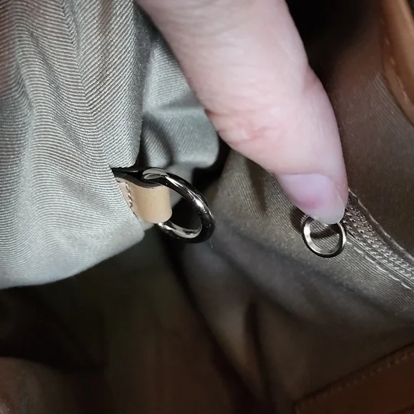 Like New Coach Vintage Leather & Canvas Soho Baguette plus coin purse & dust bag - Picture 14 of 15